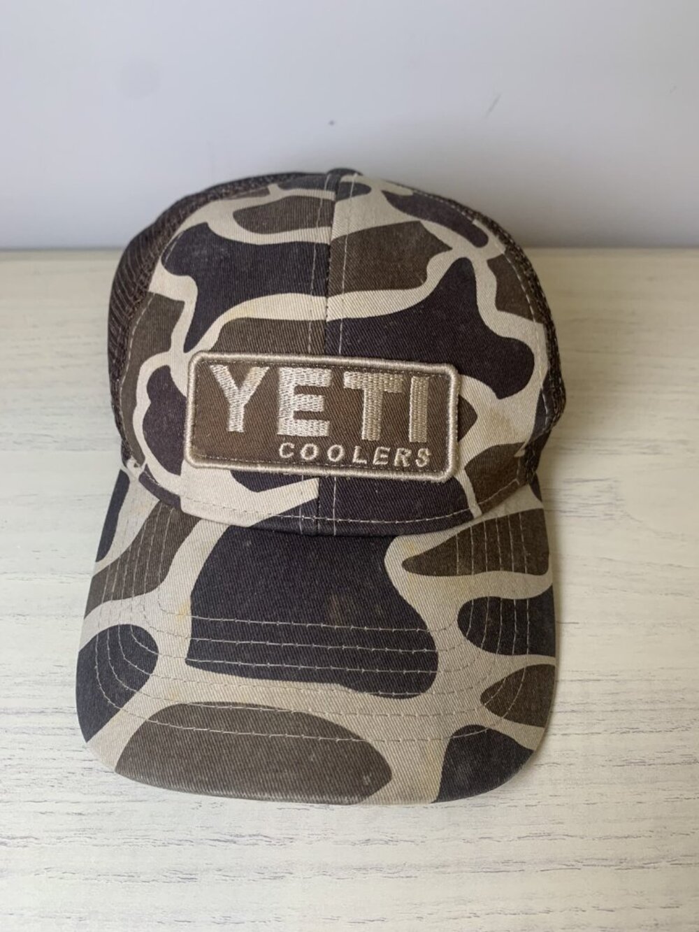 Yeti Coolers Camo Hat Baseball Cap Adjustable Snapback Trucker The Villages